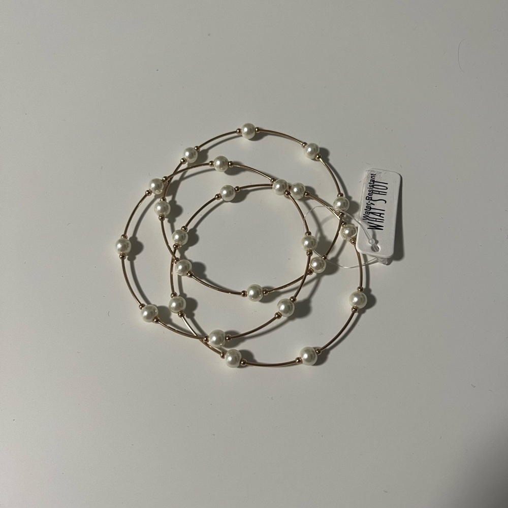 Elegant Pearl Beaded Bracelet’s